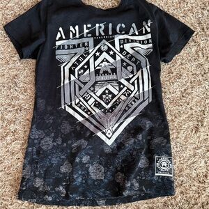 American Fighter Women’s Black Graphic T-Shirt